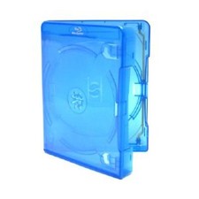 10 Double Standard Blu ray Case 25 mm Spine New Empty Amaray Cover Face on Face