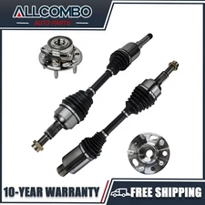 Front CV Axle Shaft Wheel Bearing Hub for 2007-2016 Chevy Traverse Enclave