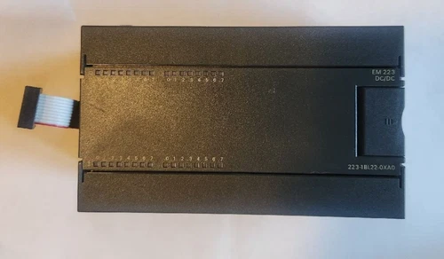 Siemens EM223 6ES7 223-1BL22-0XA0 PLC DI/DO 32pt Discrete I/O Module - Used