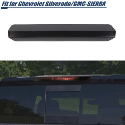 Carbon Fiber ABS 3RD Brake High Light Cover For Chevy Silverado/GMC Sierra 14-18 Carbon Fiber ABS 3RD Brake High Light Cover For Chevy Silverado/GMC Sierra 14-18