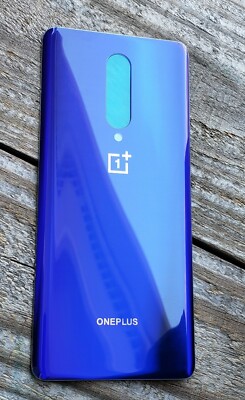  oem blue OnePlus 8 Battery door Cover Back Glass Rear Case Housing replace  