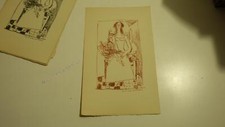 1945.lithographie arlésienne (sanguine arles).André Marchand