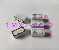 5pcs used  GOODSKY JE-112D 12VDC five-pin
