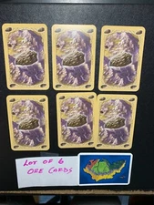 Catan Trade Build Settle  ORE CARD LOT OF 6 CARDS 2019  Klaus Teubers