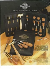 GRACE USA  GCT-17 GUNSMITH SET 17pc HAMMER PUNCHES SCREW DRIVERS IN NUKAF CASE!!