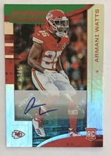 2018 Panini Rookies And Stars Armani Watts Autographed Rookie Card 3/5