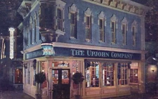 Postcard CA Anaheim Disneyland Upjohn Drugstore Chrome Vintage PC G3273