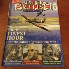 Best of British Magazine Sepember 2010, Battle of Britain, Observer Books, Train