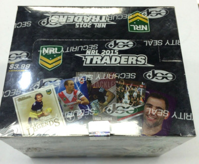 2015 ESP /TLA NRL TRADERS TRADING CARD FACTORY SEALED BOX (36 PKS)