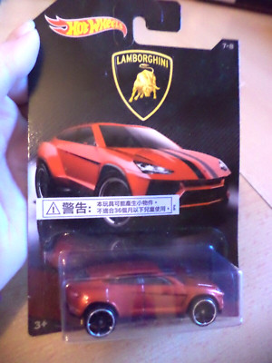 new sealed LAMBORGHINI URUS 7/8 HOT WHEELS toy car DWF29-0910 RED