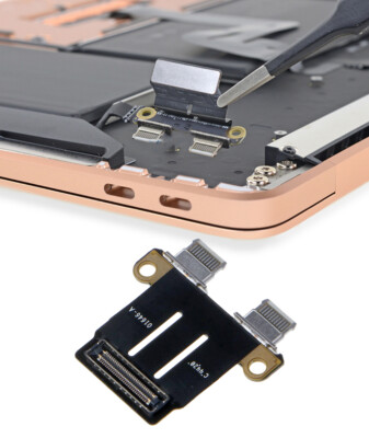 Ladeplatine DC Buchse Power Jack Macbook 13'' 15'' A1706 A1707 A1708 A1989 A1990