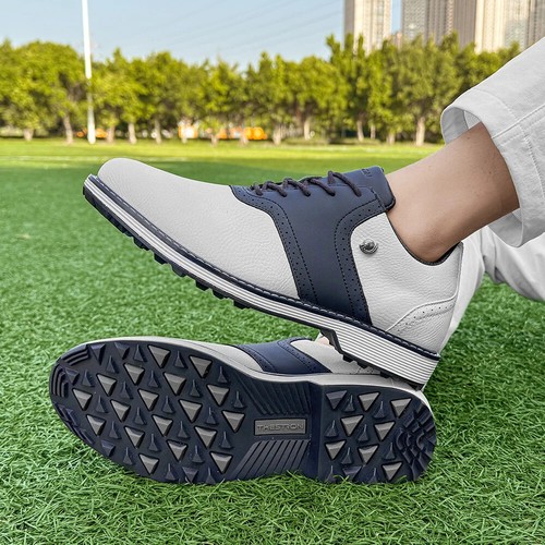 Spikeless Golfschuhe Herren Rutschfeste Golfschuhe Bequem Outdoor Sneaker - Bild 7 von 29