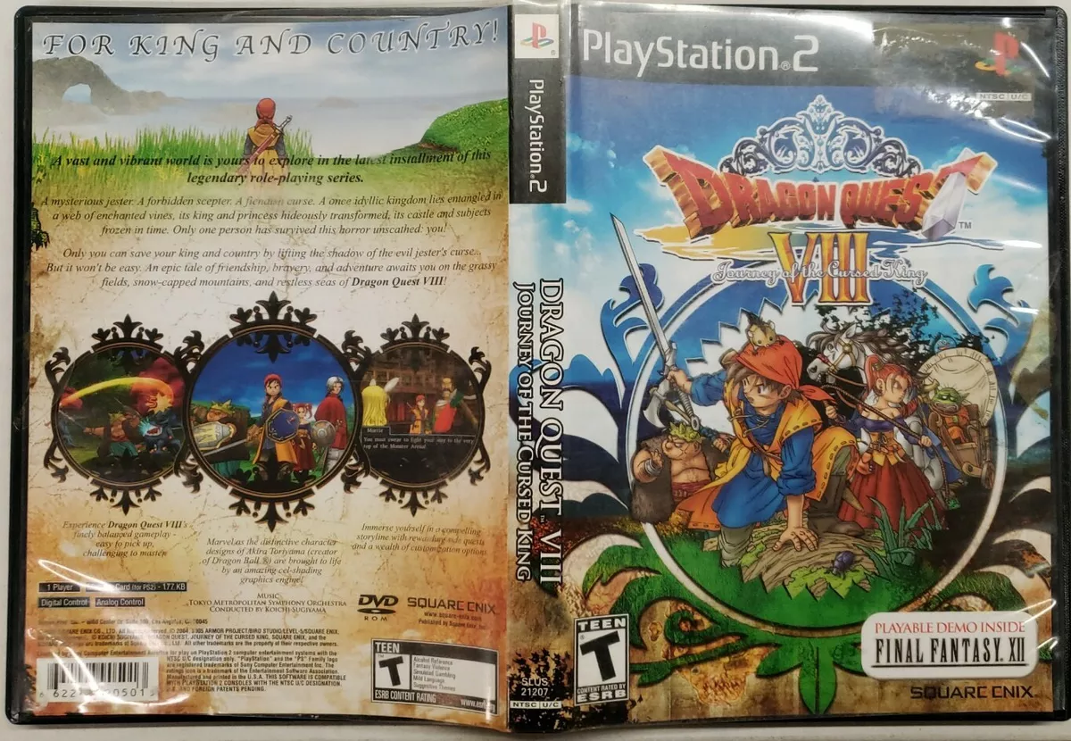 Dragon Quest VIII: Journey of the Cursed King - PS2