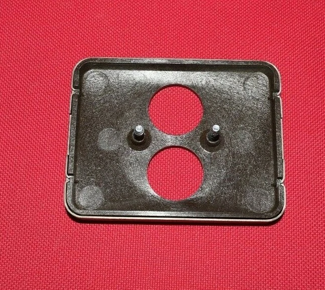 Busch-Jaeger  alpha nea -  Zentralscheibe 2-Loch bronze - Bild 2 von 2