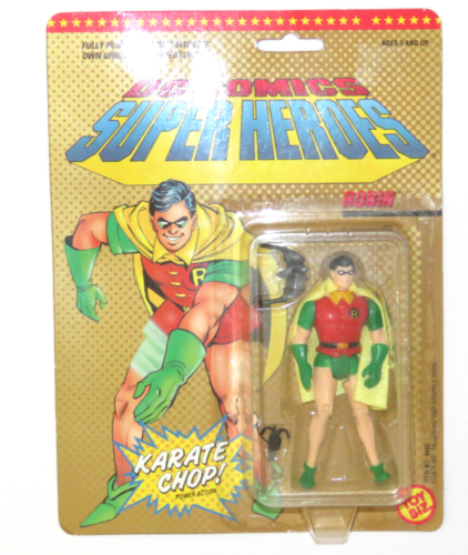 Vintage DC Comics Robin Action Figure 1989 Toy Biz No. 4402 New Sealed