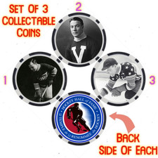 NEWSY LALONDE - HOCKEY HALL OF FAME - COLLECTABLE COIN SET