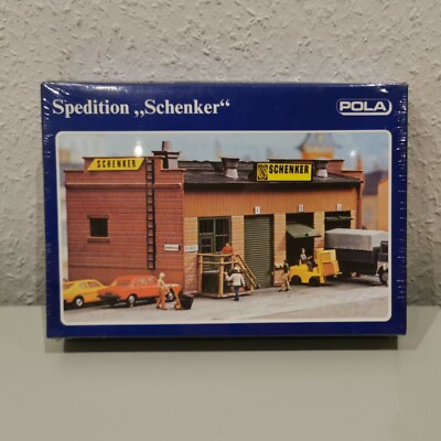 Pola H0 / H0 816 ''Spedition Schenker'' Lagerhaus Bausatz Rarität NEU & OVP
