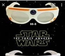 Star Wars Force Awakens Real D 3D Glasses - BB8 Droid