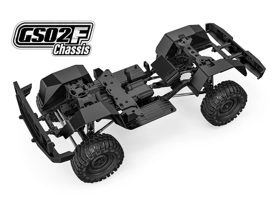 Gmade GMA57007 1/10 GS02F Military Buffalo TS Scale Crawler Kit - Image 3 of 4