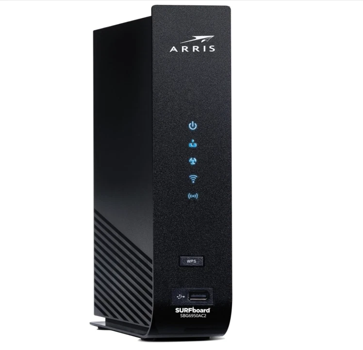 Arris Surfboard Docsis 3.0 Cable Modem & Wi-Fi Router SBG6950AC2 AC1900 Mbps - Image 2 of 4