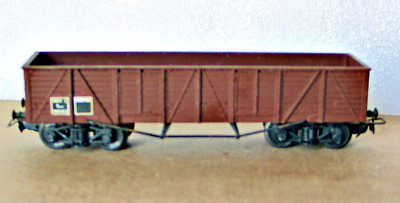 SNCF COLLECTOR TOUT METAL WAGON TOMBEREAU A BOGIES marque SMCF
