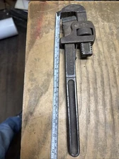 Vintage Stillson Walworth 14" Pipe Wrench Made in USA 22JS2263-D16