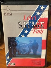 Love s Savage Fury VHS Rare Prism Clamshell Confederate War, OOP