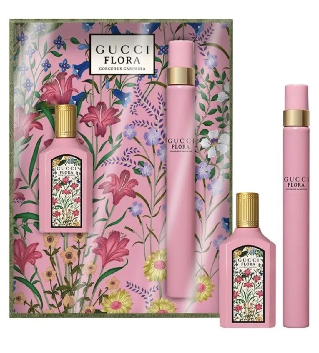 Gucci Flora Gorgeous Gardenia Eau De Parfum Travel Spray+