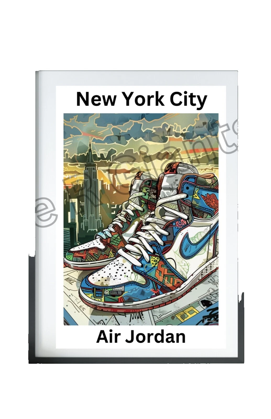 Afiches y grabados para decoración del hogar de las ciudades