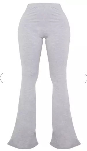 Grey hotsell flare leggings