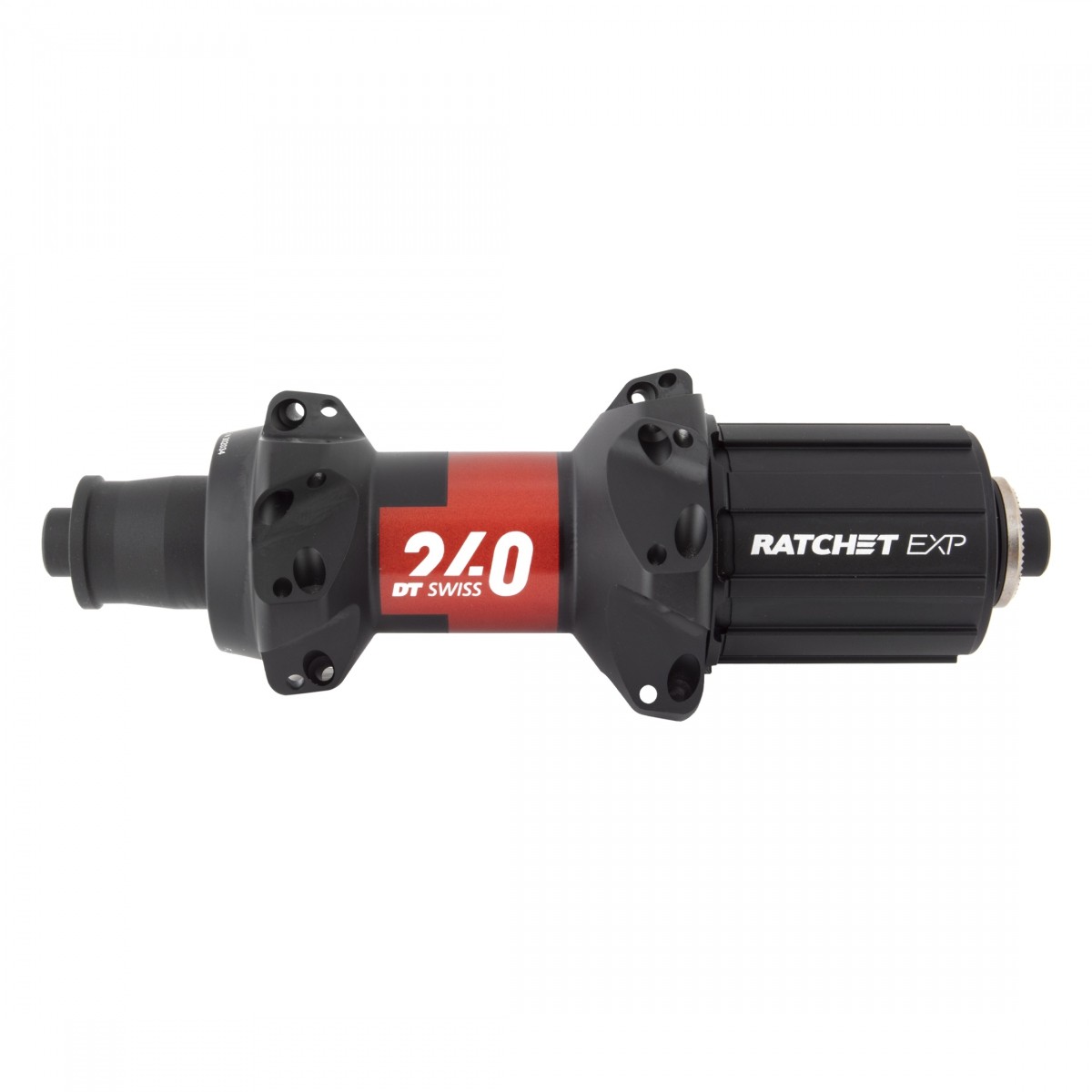 Задняя ступица DT Swiss 240 EXP QR 130 мм 24-часовой ободной тормоз HG 11 скоростей Черныйкрасный 86590₽