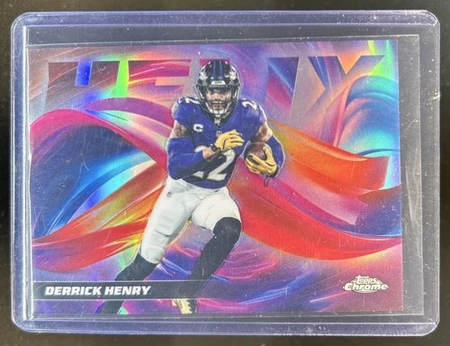 2025 Topps Chrome Derrick Henry Base (RAW)
