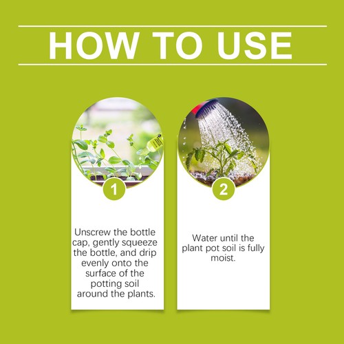 Liquid Plant Food Nutrients Liquid Nutrient Fertilizer for Indoor Outdoor Plant - Foto 6 di 6