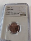 A Penny 1999 Certified By NGC — photo 2