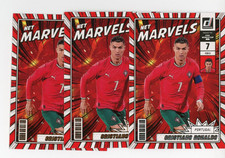 2025-26 Donruss FIFA Cristiano Ronaldo Net Marvels Insert 3 Card Lot