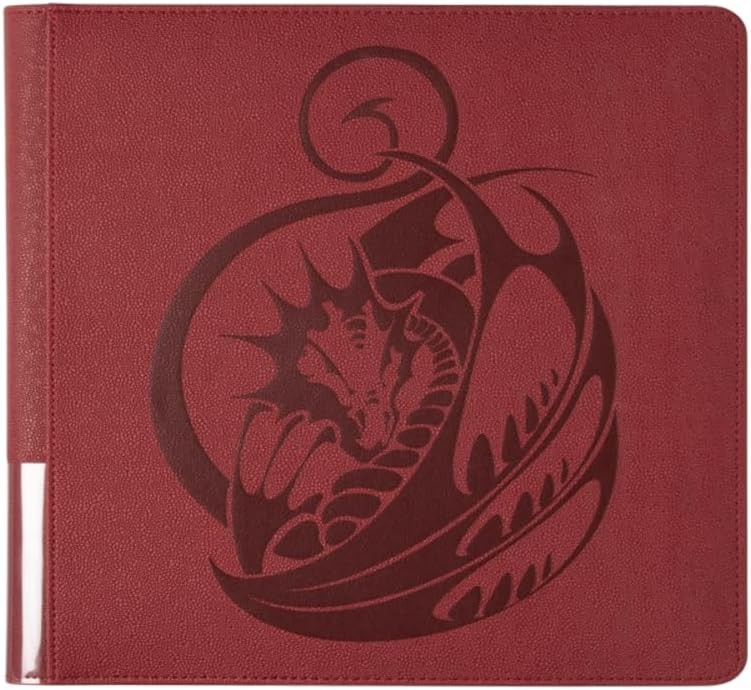Щит дракона: Карточный кодекс Zipster Binder XL - Кроваво-красный