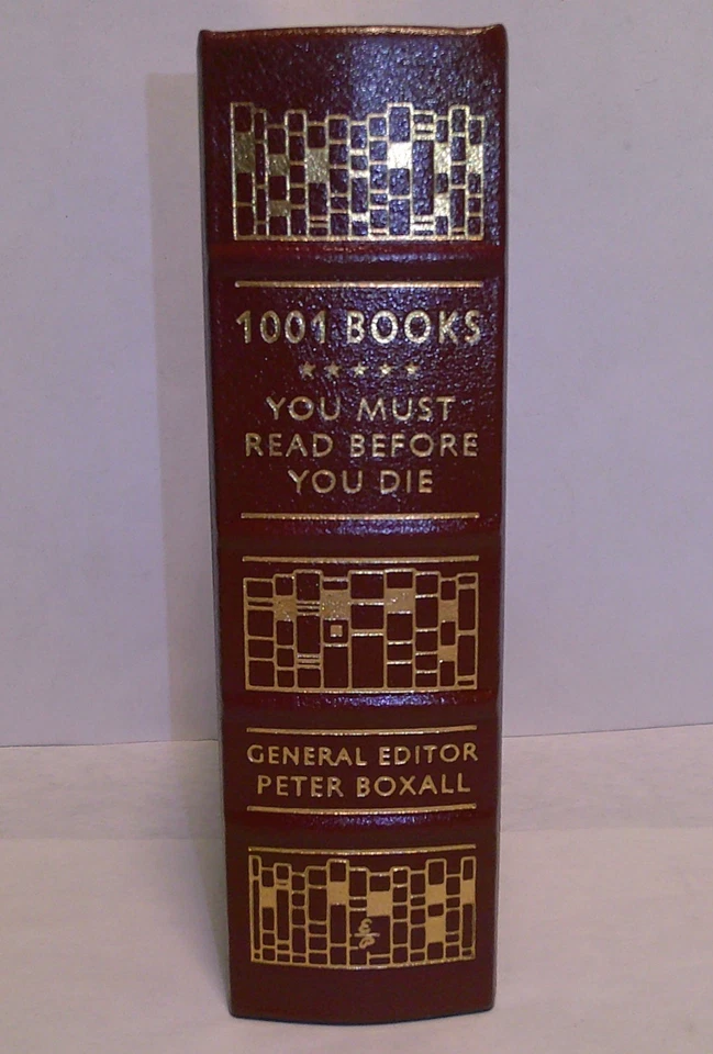 1001 BOOKS YOU MUST READ BEFORE YOU DIE Luxury LEATHER Peter Boxall HB - Image 2 of 4