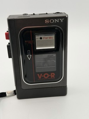 Sony VOR Voice Operated Recording Cassette Tape Recorder TCM-15V Tested Works
