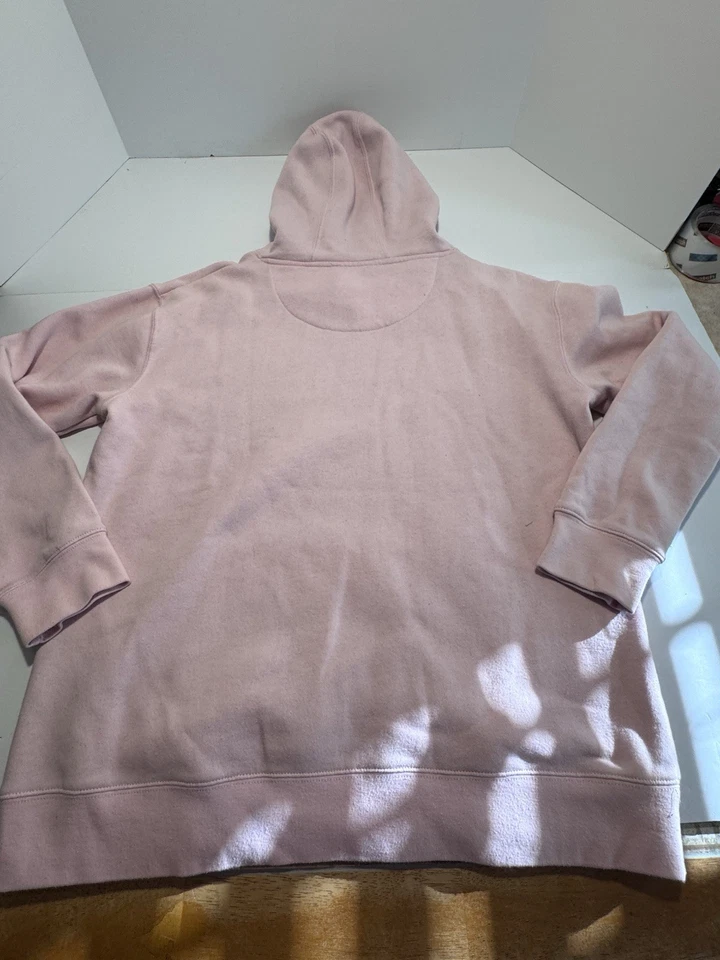 Woman’s John Deere Hoodie Sweatshirt Pink Size Large Fast Ship Great Condition - Image 4 of 4