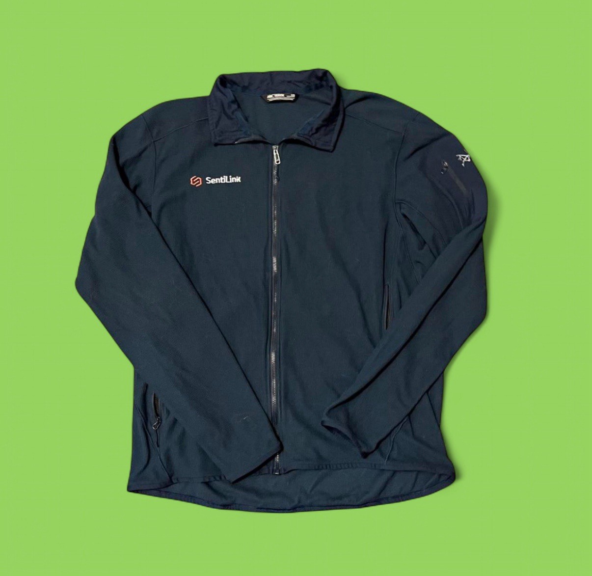 ARC'TERYX ARC’TERYX Giacca Pile Grande Full Zip Full Zip Marca Cappotto Nero RACK