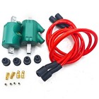 Dynatek Dyna Ignition Coils 3 ohm Dual Output DC1 1 Red 7mm Wires DW 300