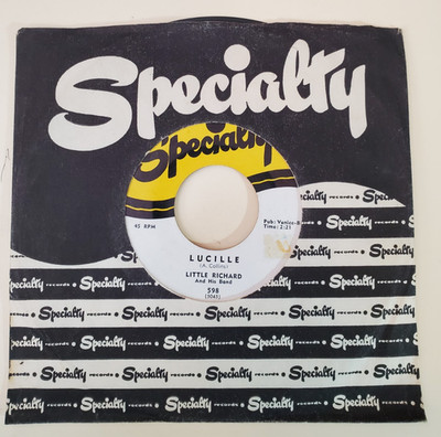 Little Richard LUCILLE / SEND ME SOME LOVIN'  (ROCK 45) #598 PLAYS VG+ TO VG++