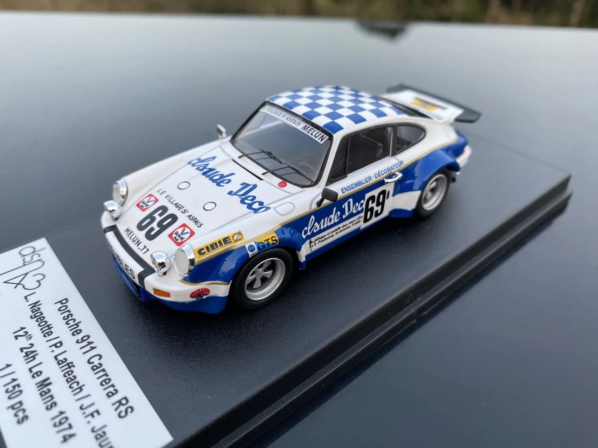 Miniature Trofeu Porsche 911 S Le Mans 1971 - Échelle 1:43 - Mauroy/Lagniez