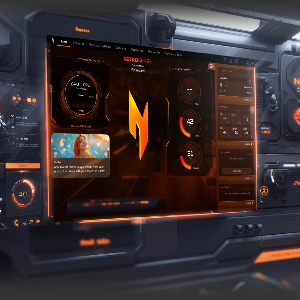 Acer Nitro V 15 ANV15-52 Intel Core i5 13420H 16GB RAM 512GB SSD 15.6" Win 11 H - Image 4 of 4