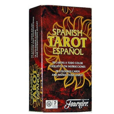 Fournier Spanish Tarot Espanol Telling 78 Colored Cards Deck