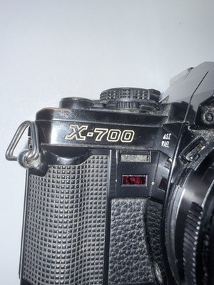 Minolta X-700 MD Camera w ROKKOR 28mm + New MD 50mm F1.4 Works