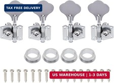 4Pcs Open Gear Machine Heads Tuners Tuning Pegs 2 Left 2 Right Compatib