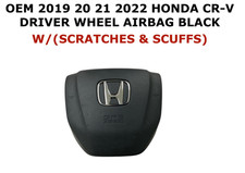 2019 2020 2021 2022 Honda Cr-v Driver Wheel Airbag Black 77810-tla-a90za