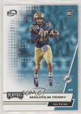 2020 Panini Playoff Rookies 1st Down 87/99 Malcolm Perry #264 0g83