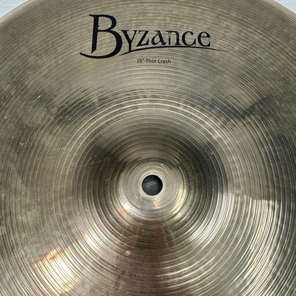 Meinl Byzance Brilliant 15” Thin Crash Cymbal - Image 4 of 4